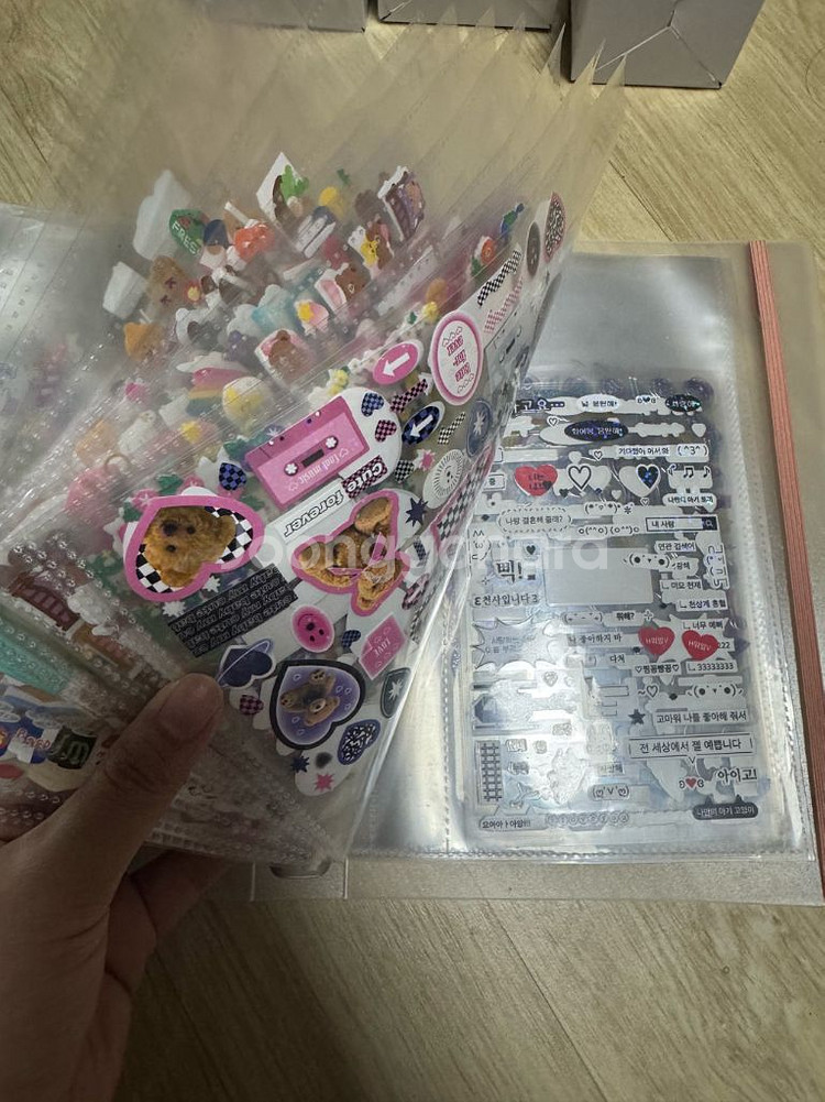 유명 작가 다꾸 스티커 일괄 판매--7