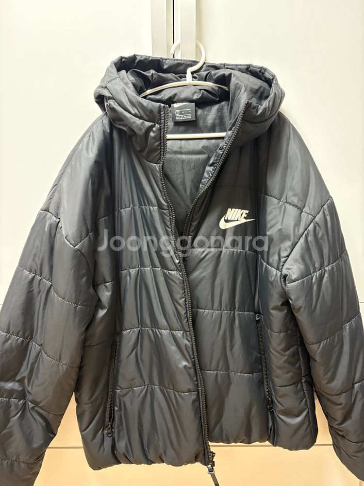 나이키패딩(무광블랙)--0