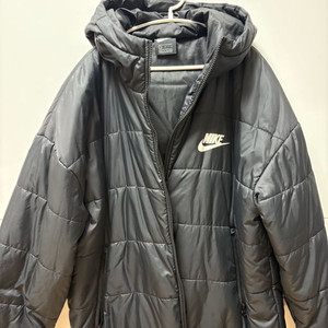 나이키패딩(무광블랙)