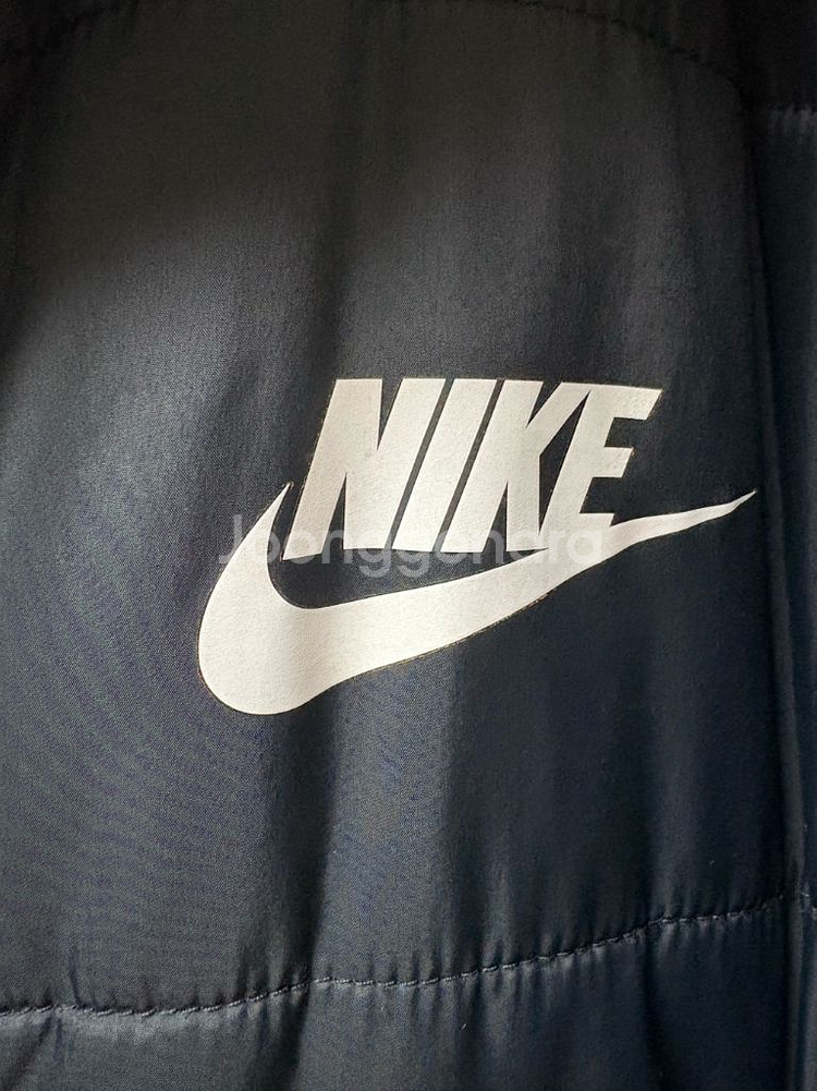 나이키패딩(무광블랙)--2