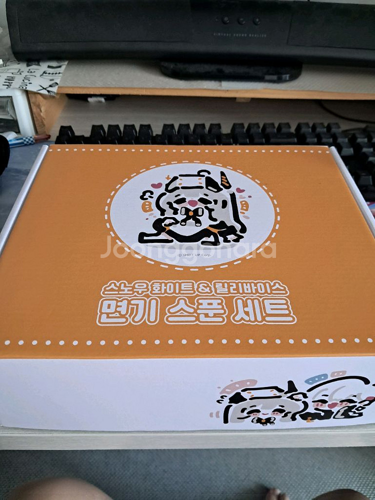 니케 스노우화이트 면기 스푼 세트--0