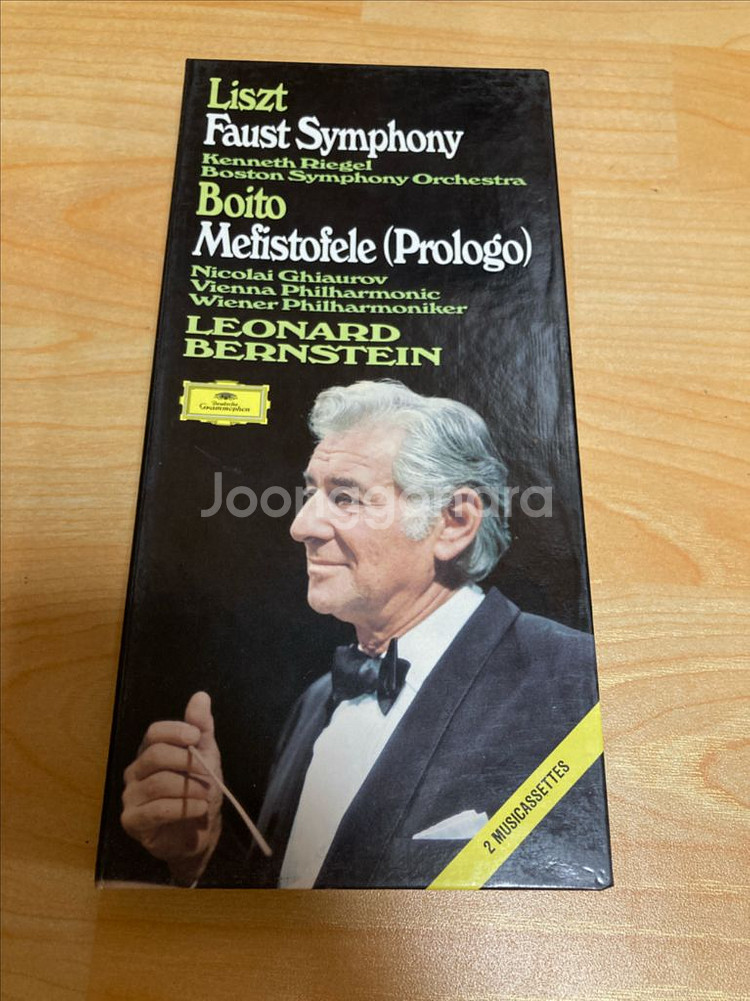 도이치 그라모폰 리스트 , 레너드 번스타인 카세트테이프--0
