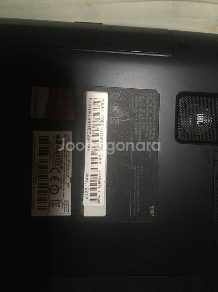 삼성 노트북 nt550p5c-s65l--4