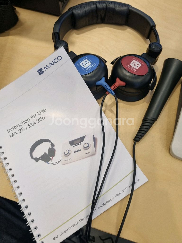 휴대용 청력검사기 MA25--1