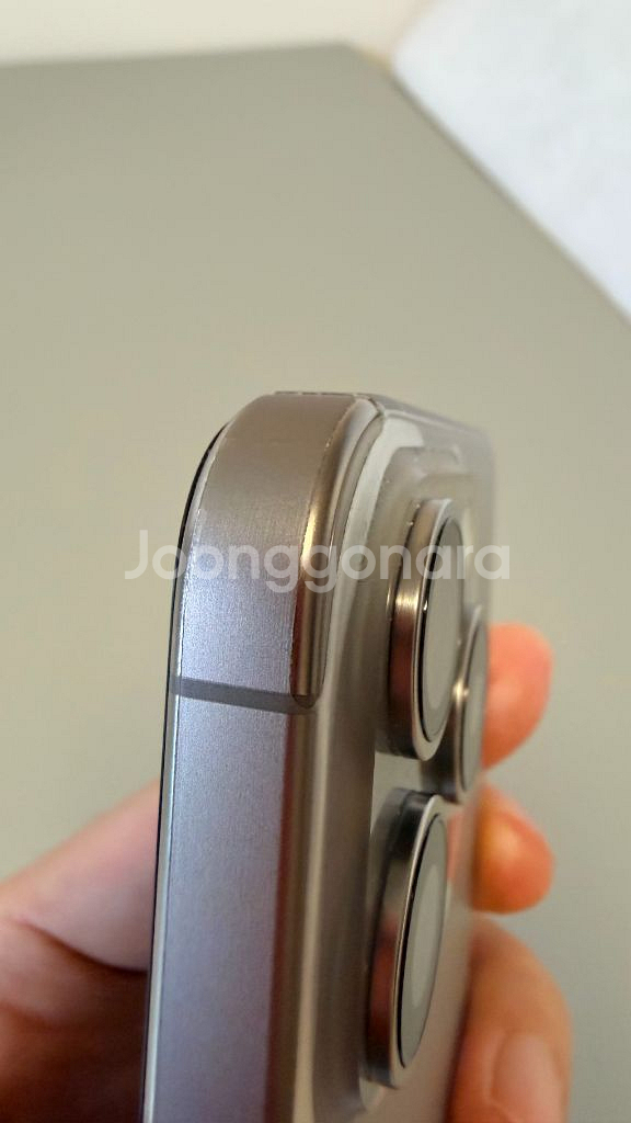 iPhone 15 Pro 256 네추럴 티타늄 97%--2