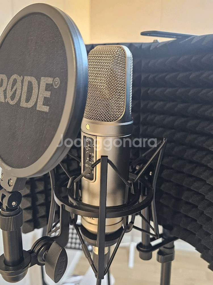 로데 NT2-A 콘덴서 마이크 스튜디오 세트--2