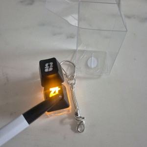 일택포함 led 키캡 딸깍 키링