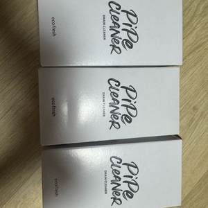 에코프레쉬 배수구 클리너 3개 일괄