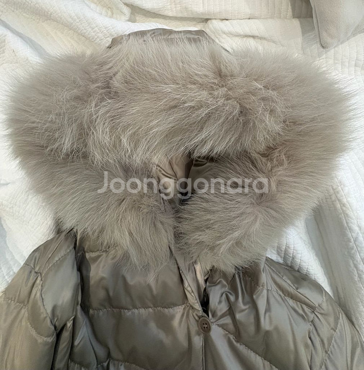 막스마라 큐브 패딩 골드컬러(정품)--5