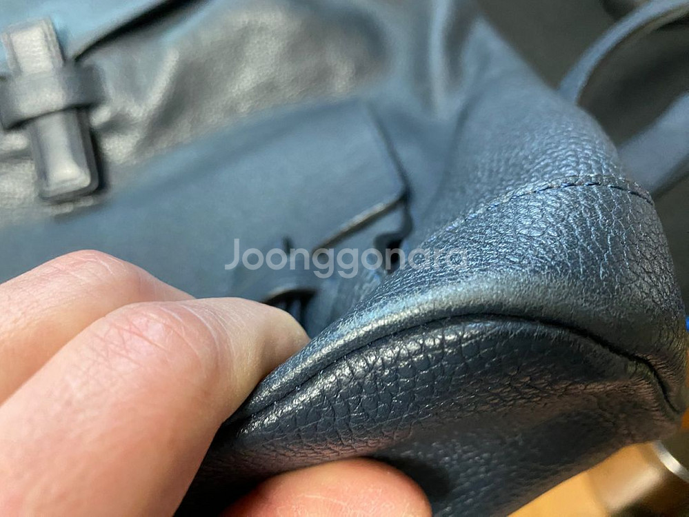 DAKS. 닥스 소가죽 백팩. 남녀공용. 한채영백팩--8