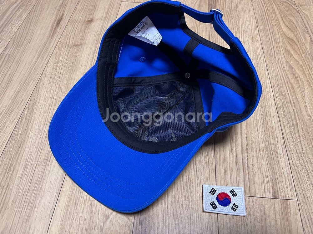 땡큐캡 국가유공자 후원 모자 파랑색--1