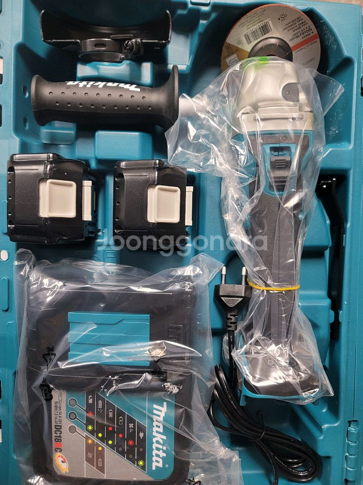 마끼다 속도조절 그라인더 dga418rte--0