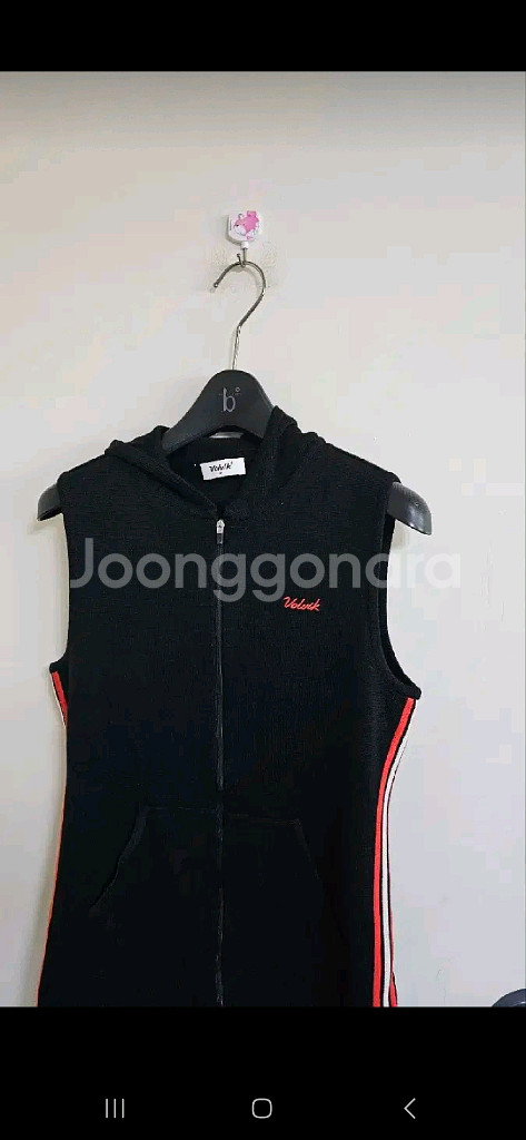 볼빅 골프 롱 후드 니트 롱 조끼 n25--2