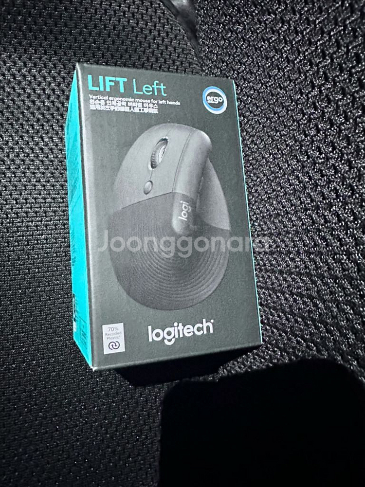 로지텍 ergo LIFT Left 인체공학 무선 마우스--0