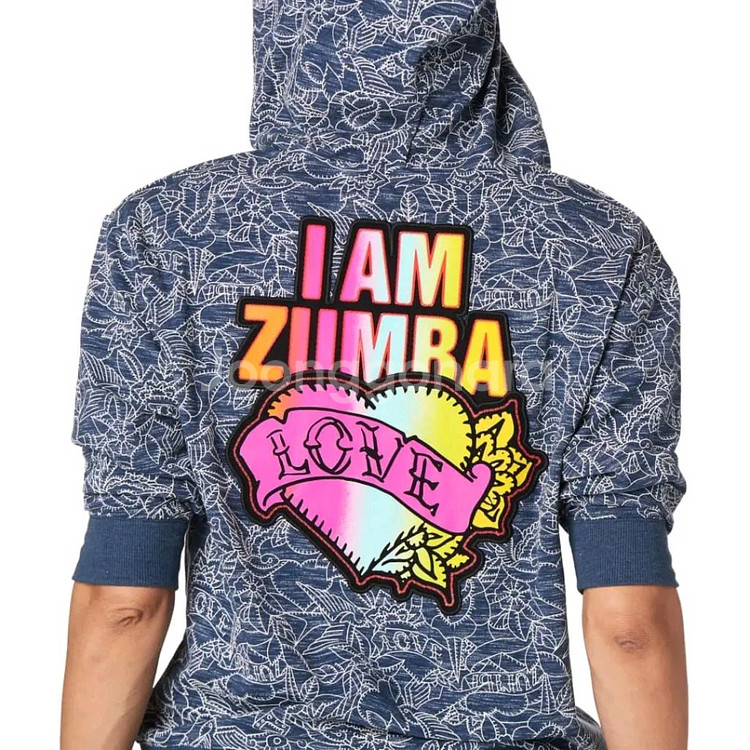 줌바웨어 7부 티셔츠m 새상품--1