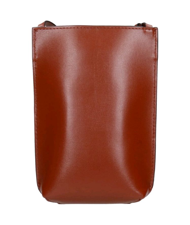 GANNI 가니 브라운레더 미니백 숄더백 크로스백 폰백--5