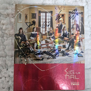 [비매] 트와이스 친필 싸인 앨범
