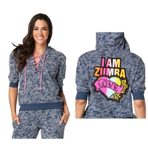 줌바웨어 7부 티셔츠m 새상품