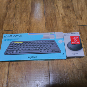 로지텍 키보드 k380 + 페블 마우스 m350 미개봉