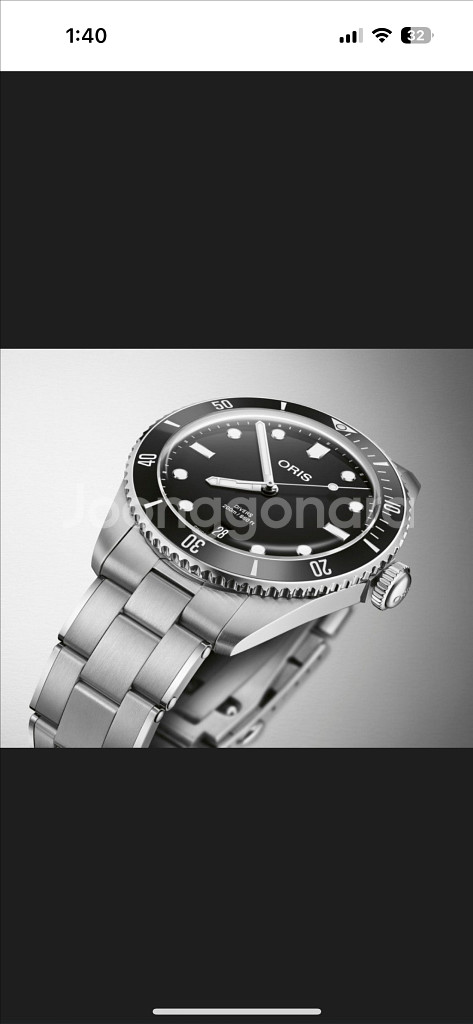 오리스 식스티파이브 39mm 신형 검판 새제품급--0