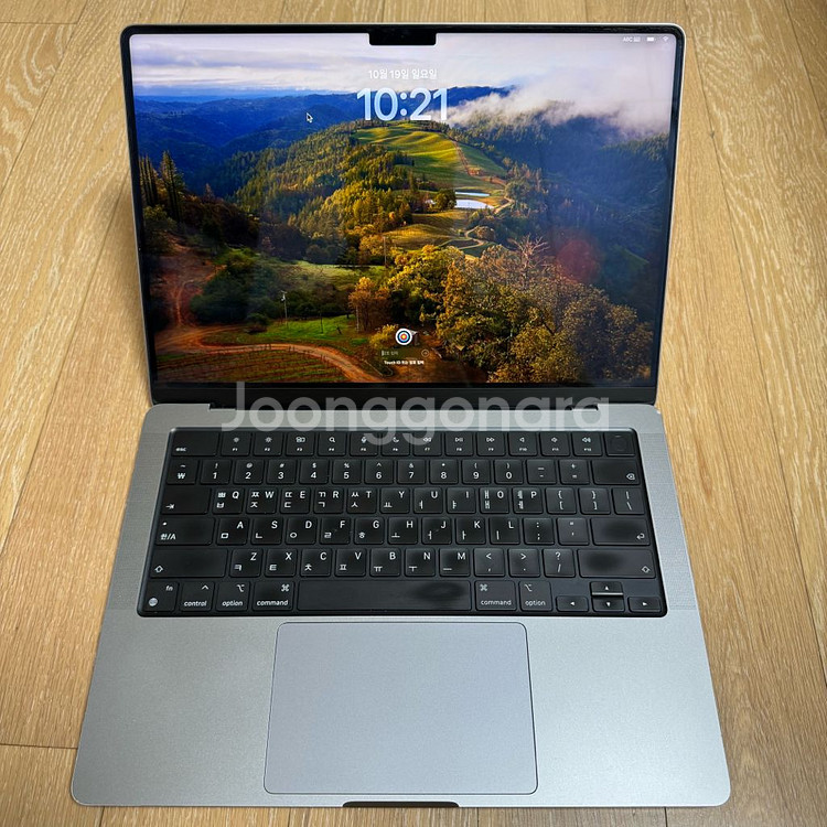 맥북 프로 14 M1 (16/512) 팝니다--2