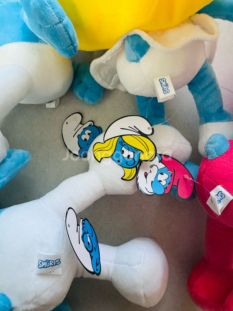 스머프 인형, 중형인형, 스머프 4종 일괄 우선 판매--2