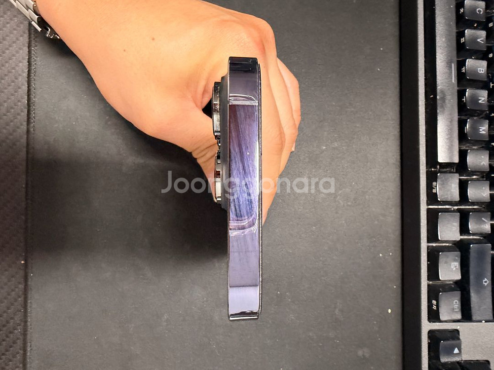 아이폰 14프로 512 퍼플 자급제 판매합니다--5