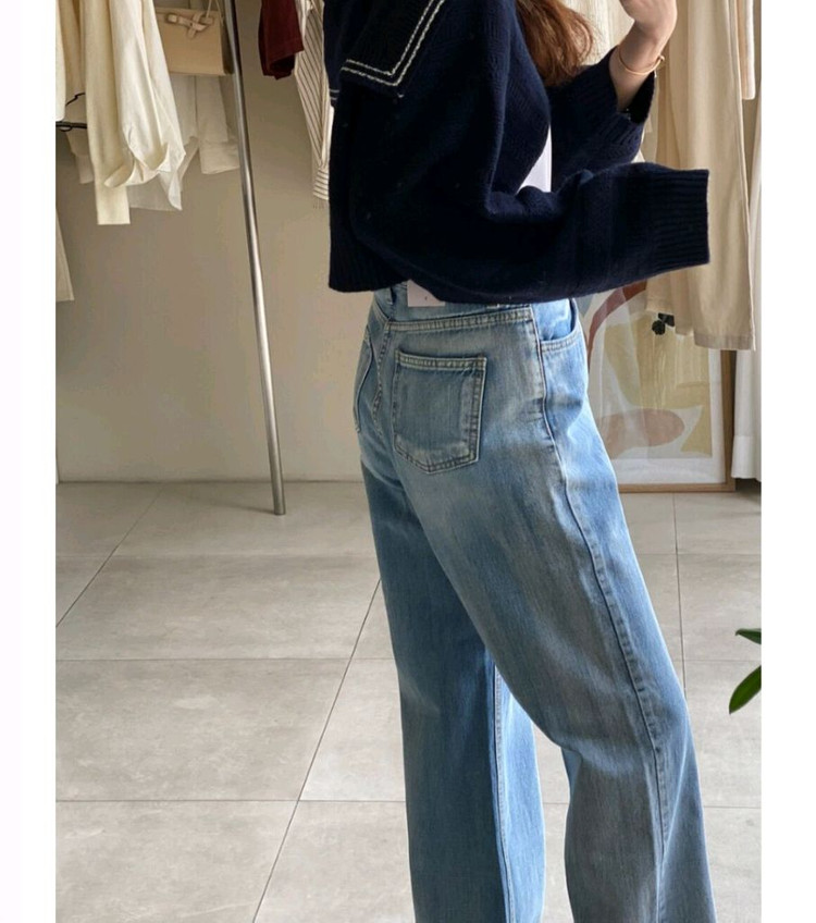 세일러 볼레로 니트 가디건 이미지