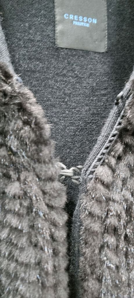 크레숑 밍크후드 가디건55--4