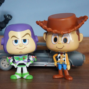 토이스토리 우디 앤 버즈 조립식 대두 피규어 2종세트