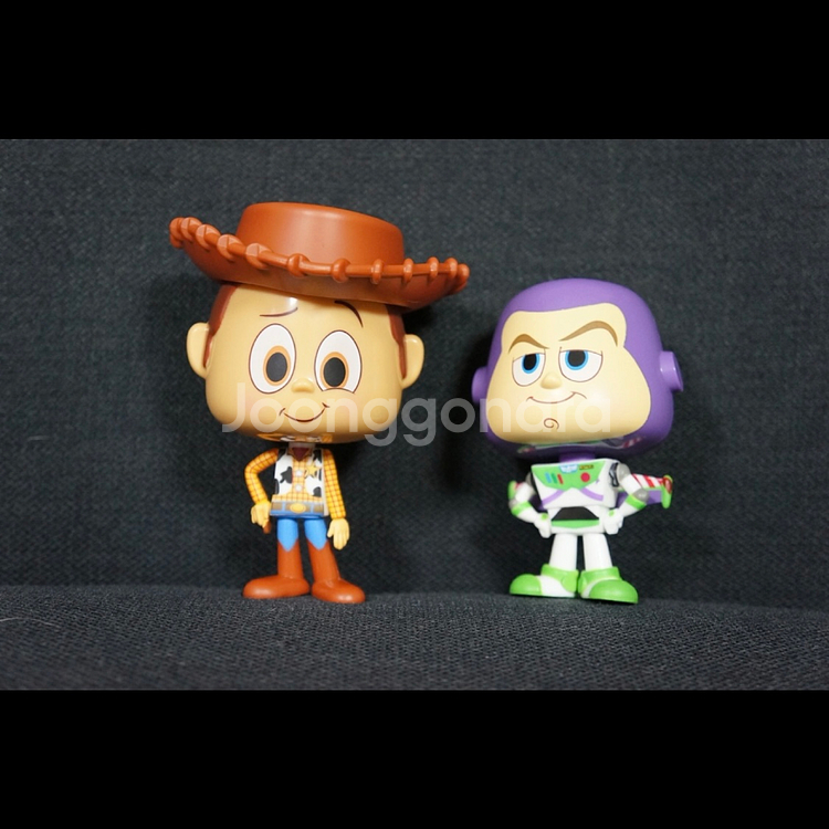 토이스토리 우디 앤 버즈 조립식 대두 피규어 2종세트--7