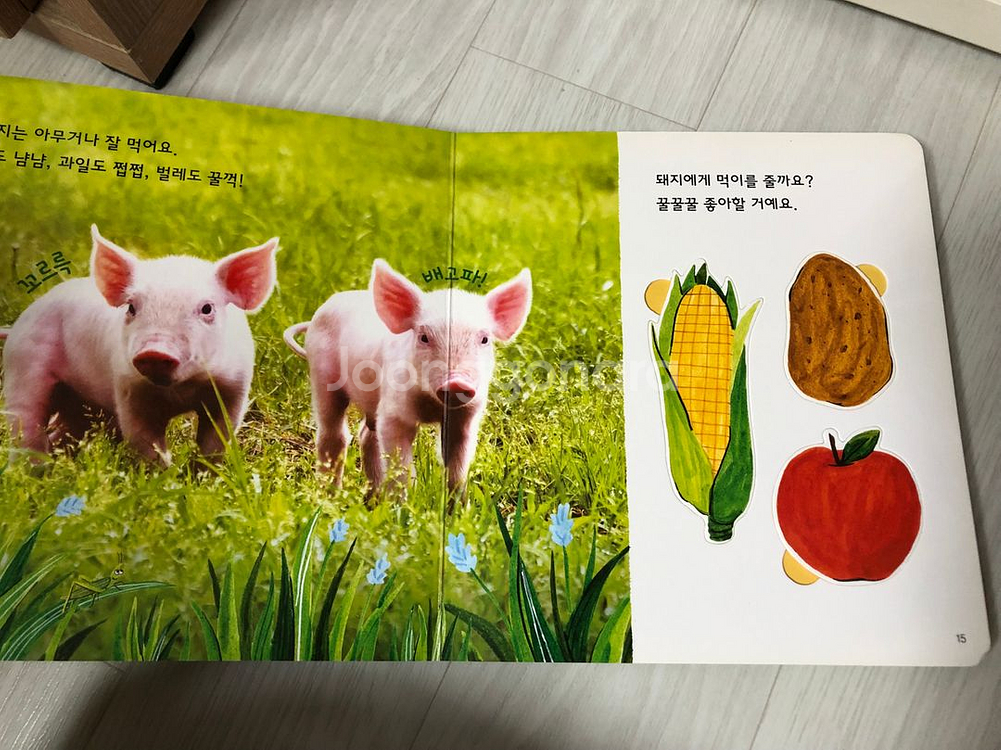 그레이트북스 놀라운자연(스티커 미사용)--7