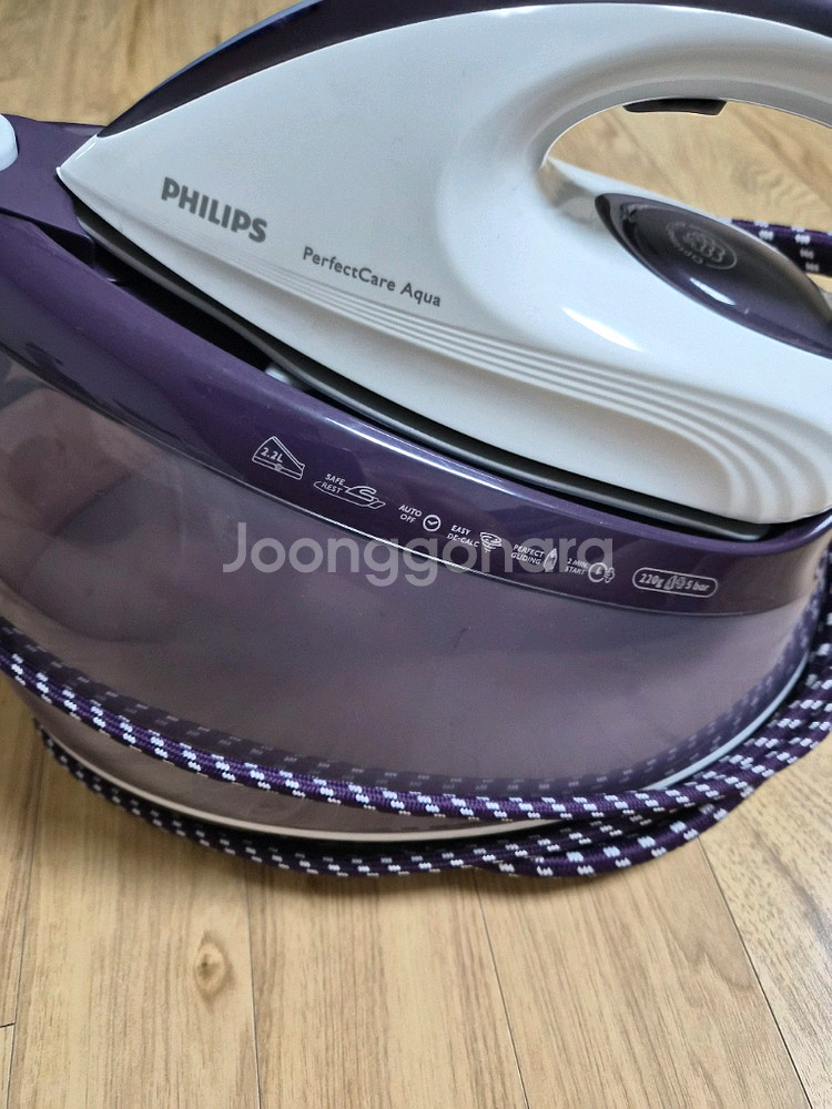 필립스 퍼펙트케어 아쿠아 스팀 다리미 GC8640 판매--3