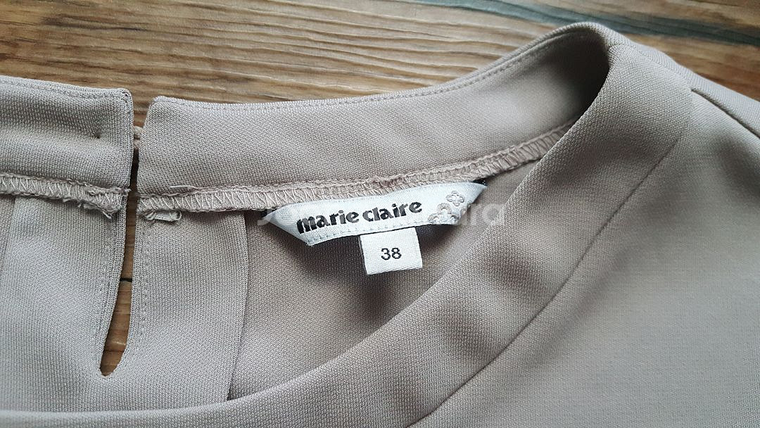 55 66 반팔 롱티 쉬폰티 블랙 마리에끌레르 샤트--1