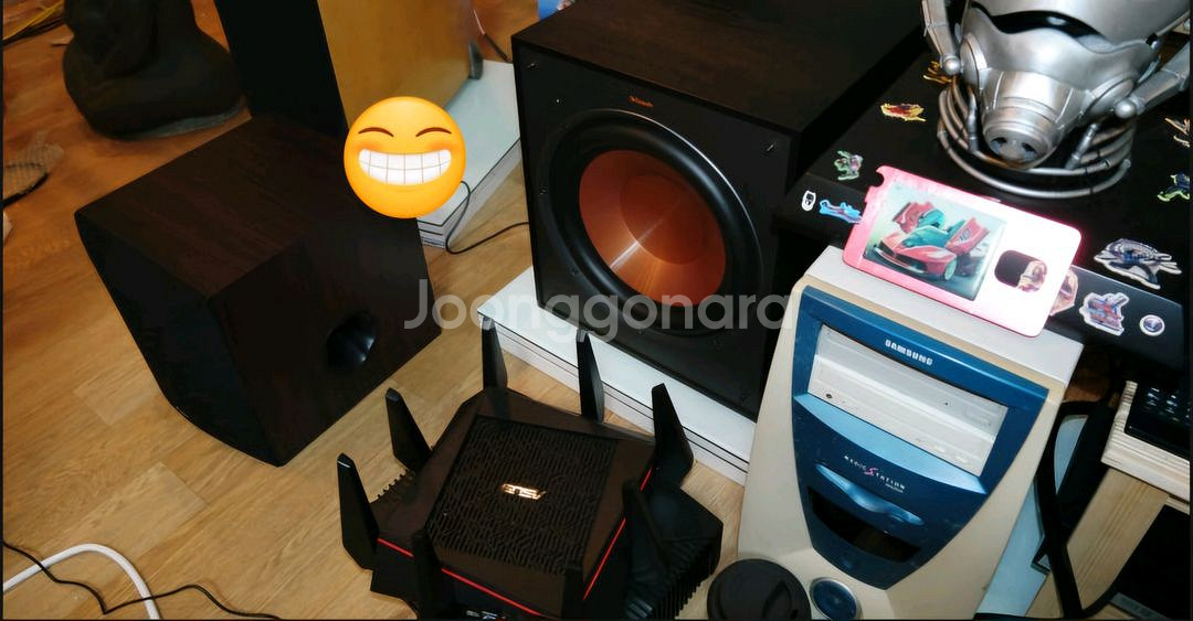 클립쉬 클립시 r120sw klipsch 2개 서브우퍼--4