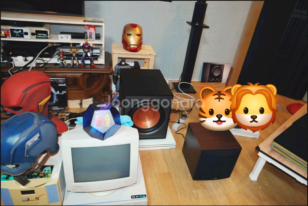 클립쉬 클립시 r120sw klipsch 2개 서브우퍼--5