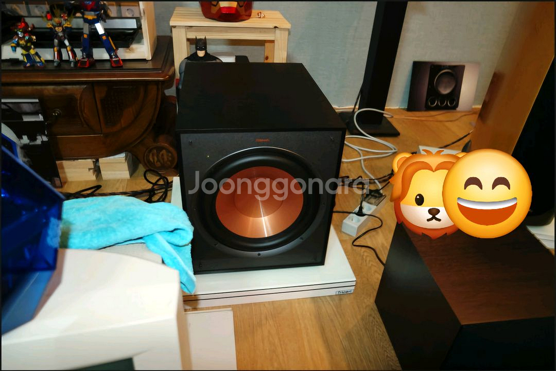 클립쉬 클립시 r120sw klipsch 2개 서브우퍼--3