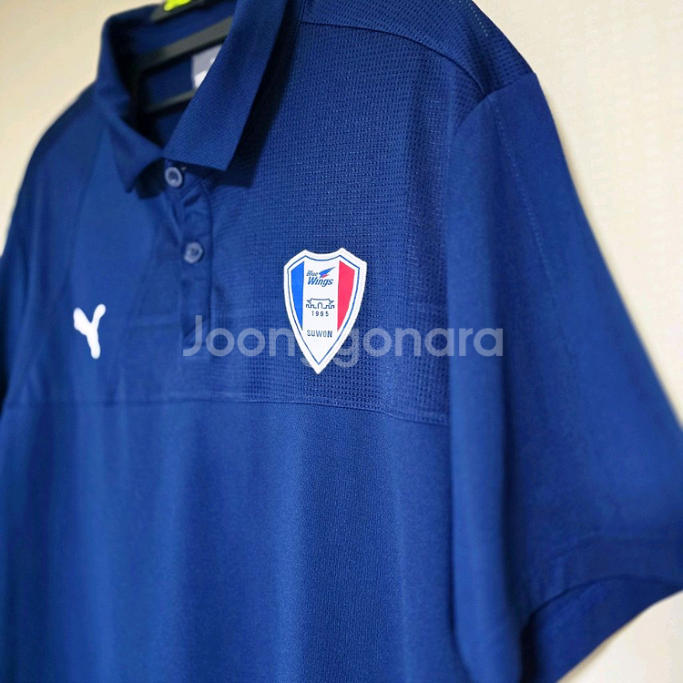 수원 삼성 블루윙즈 2019 푸마 폴로 티셔츠--1