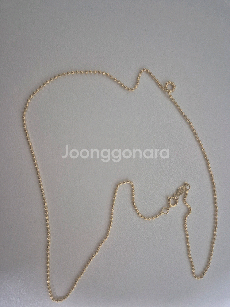 14k 볼체인 목걸이--0