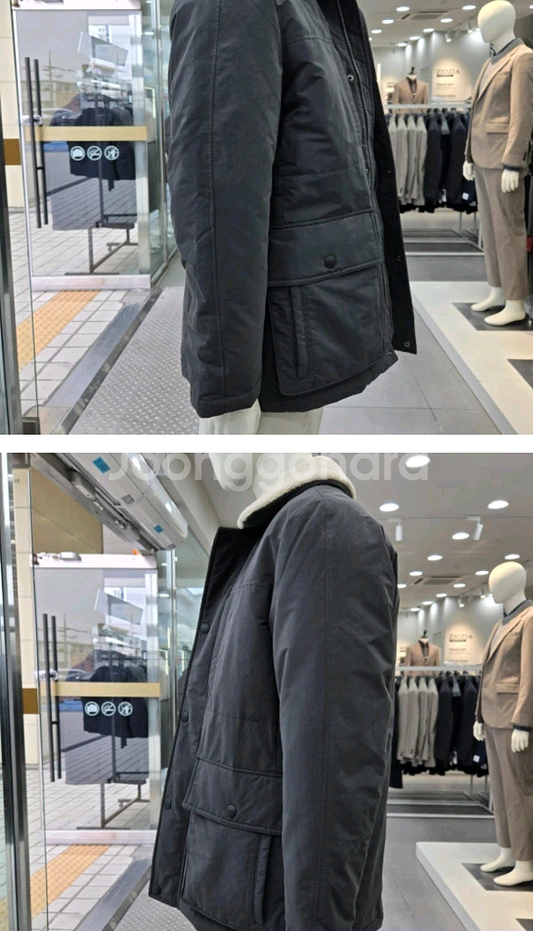 거의새상품 지오지아 오리털 패딩 95--2