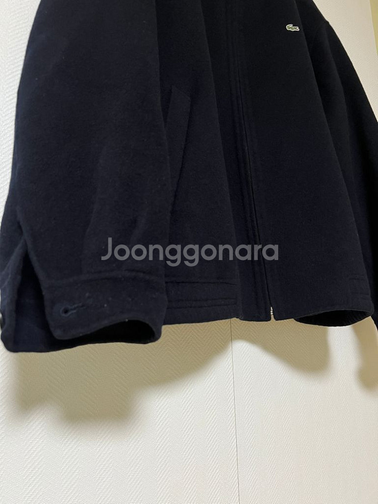 라코스테 모 캐시미어 블루종 자켓 m--2