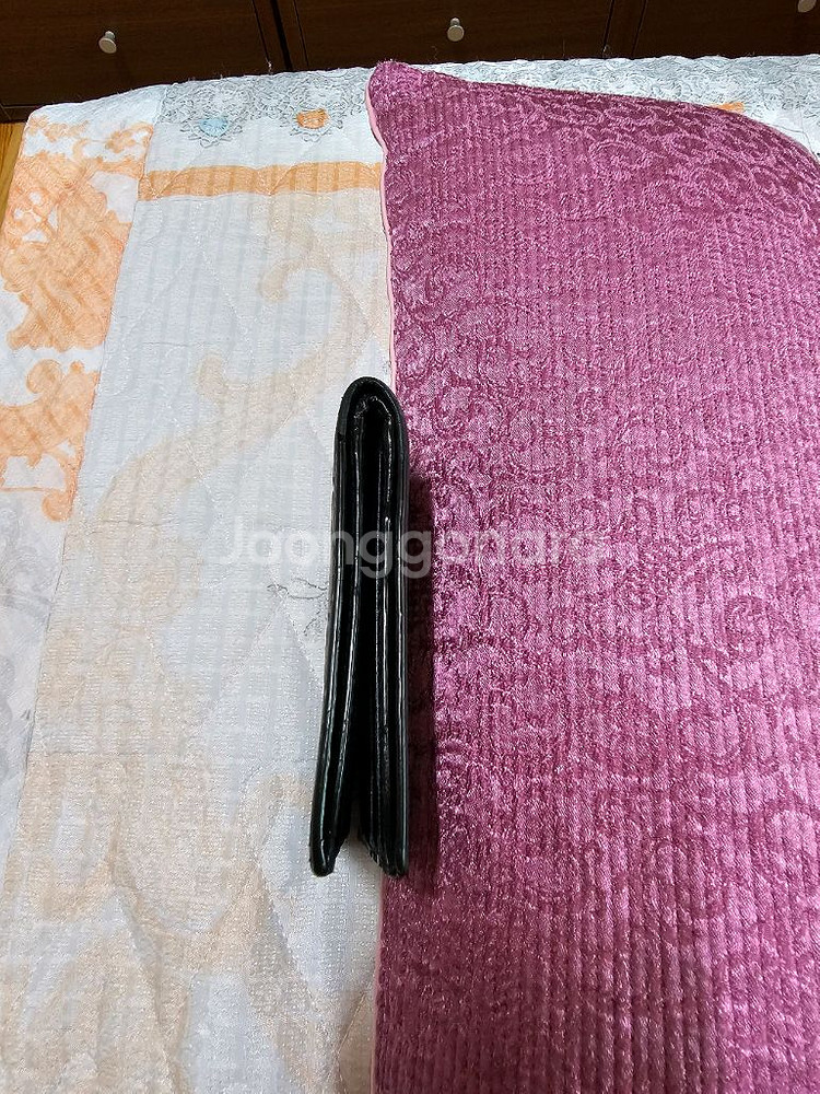 (정품) 구찌 시그니처 시마반지갑/네이비/개인--5