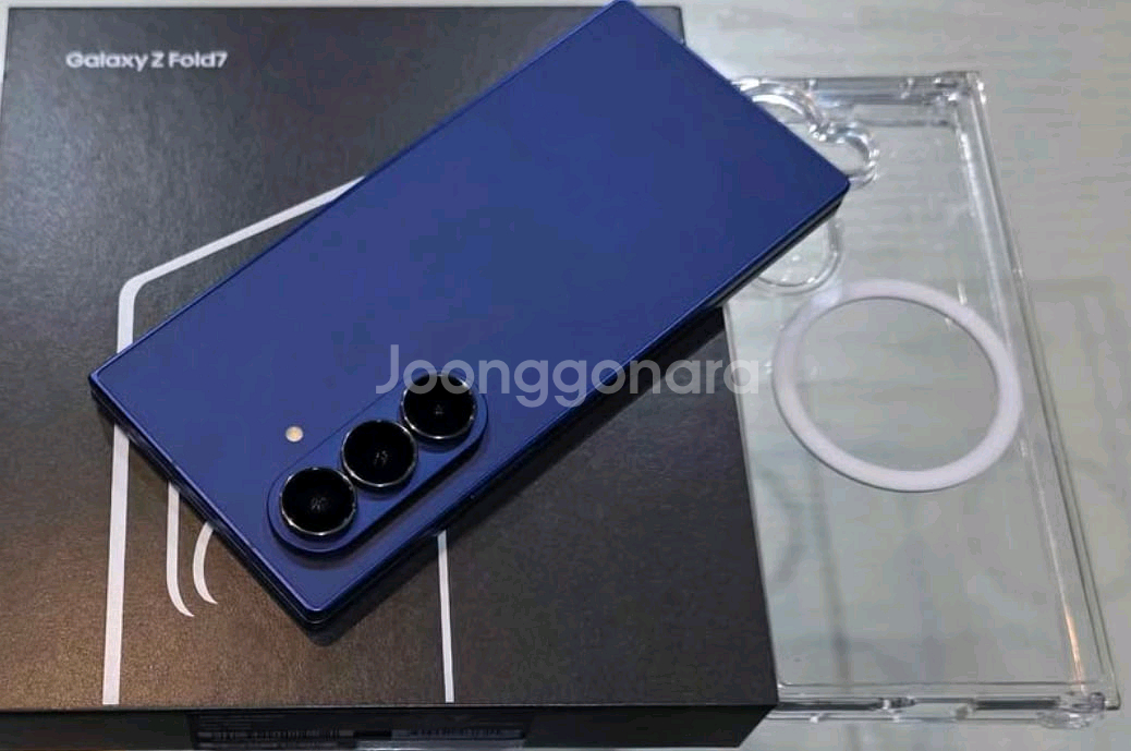 갤럭시Z폴드7 256GB/자급제 블루섀도우--1