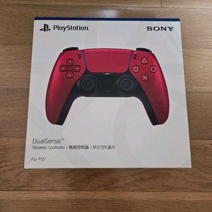 ps5 듀얼센스 팝니다(코믹스 레드)