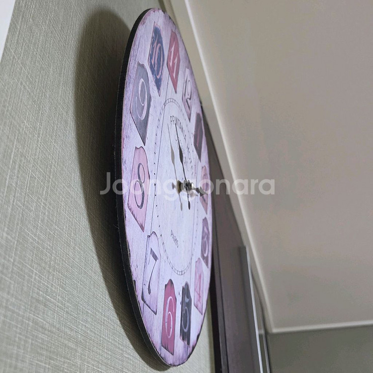 [미사용] 앤틱 스타일 벽걸이 시계--1