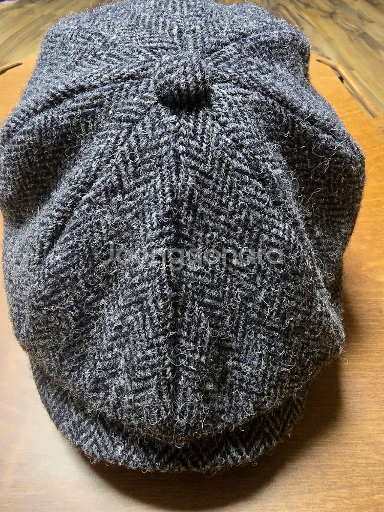 뉴에라 X 해리스 트위드 EK S81 개츠비 헌팅캡--4