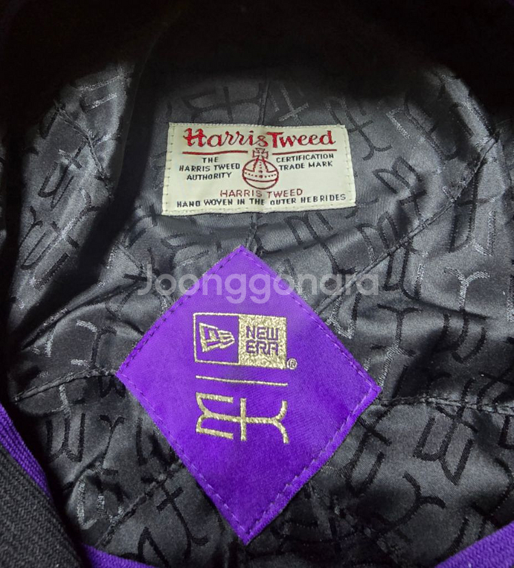 뉴에라 X 해리스 트위드 EK S81 개츠비 헌팅캡--6