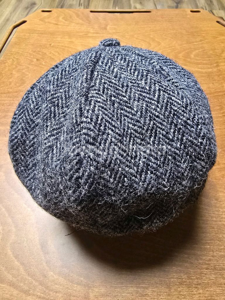 뉴에라 X 해리스 트위드 EK S81 개츠비 헌팅캡--5