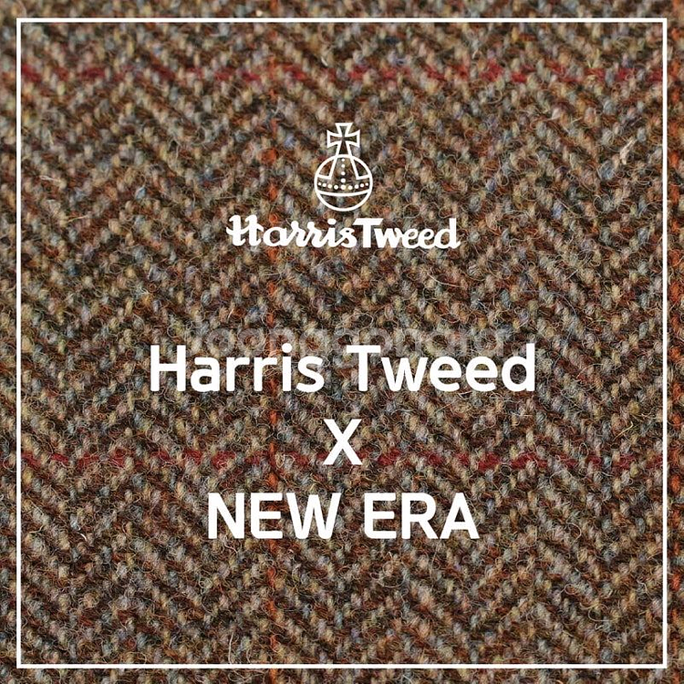뉴에라 X 해리스 트위드 EK S81 개츠비 헌팅캡--3