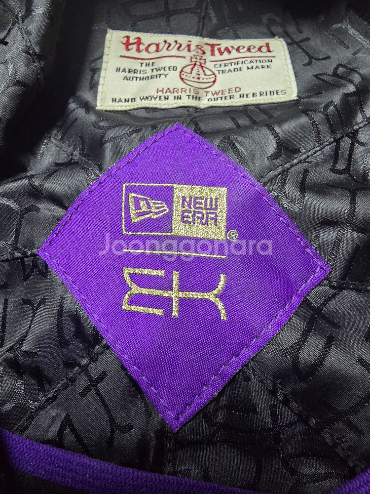 뉴에라 X 해리스 트위드 EK S81 개츠비 헌팅캡--8